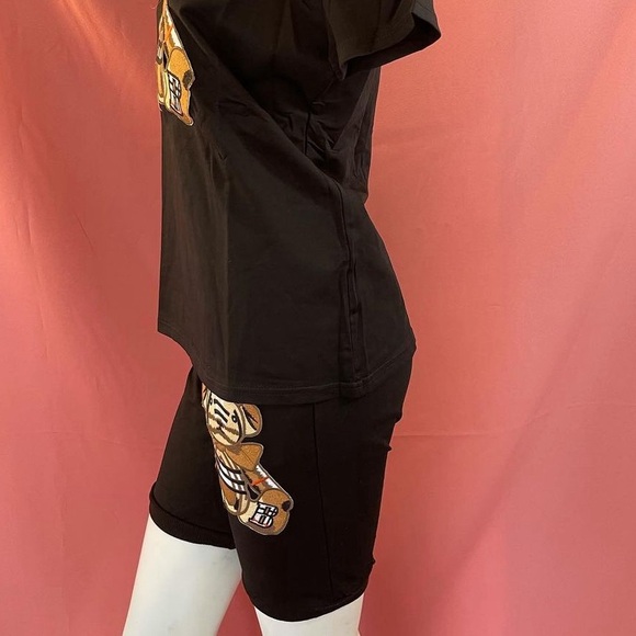 Biker shorts + top trader bear set - Picture 2 of 2
